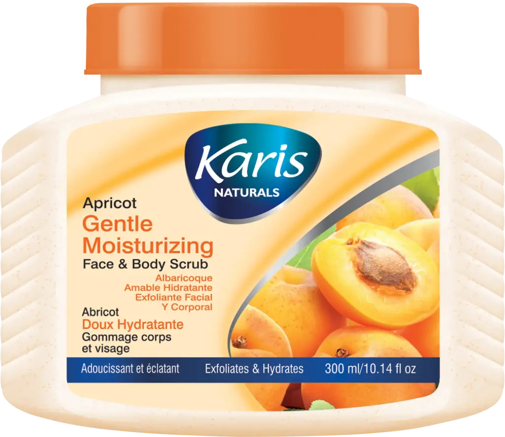 Karis Apricot Gentle Moisturizing Face & Body Scrub 300Ml 