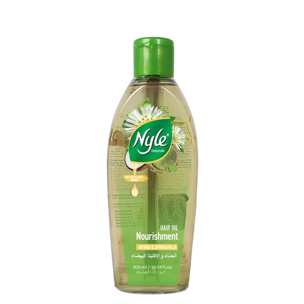 Nyle Hair Oil Nourishment Henna & Bringaraja 300ml 